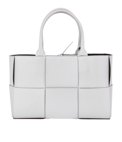 Acro Tote, Leather, White, MII, P/E/DB, 2*